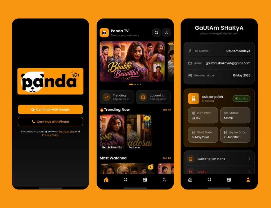 Panda Tv Application